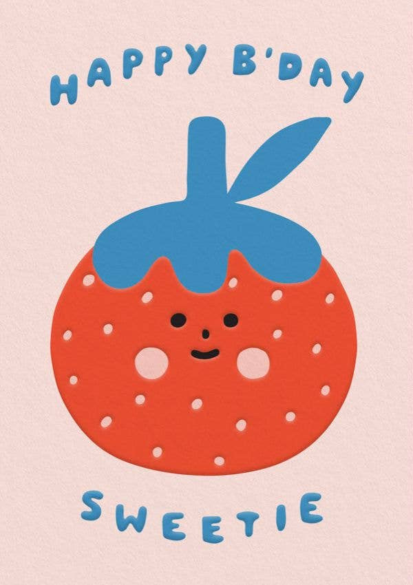 Happy Birthday Sweetie Card