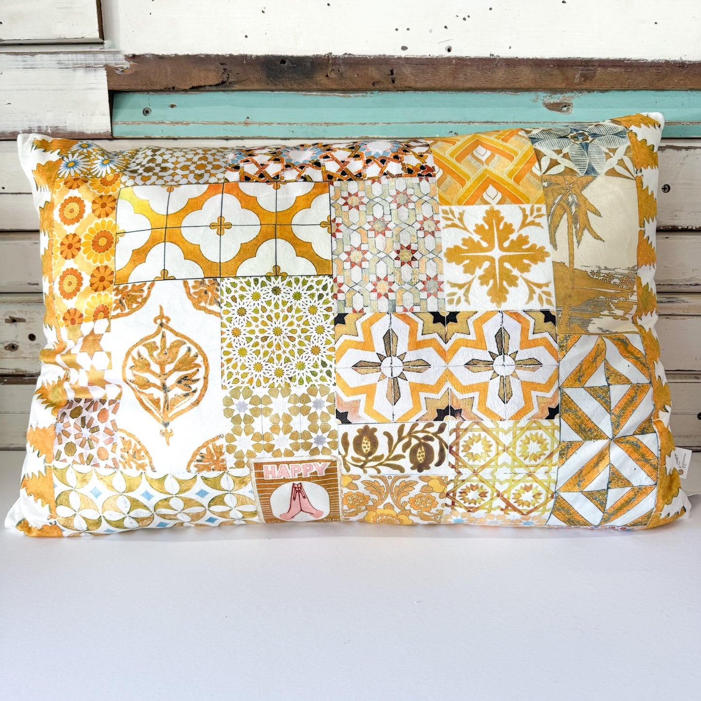 ANNA CHANDLER DESIGN Kasbah Velvet Cushion 40x60cm