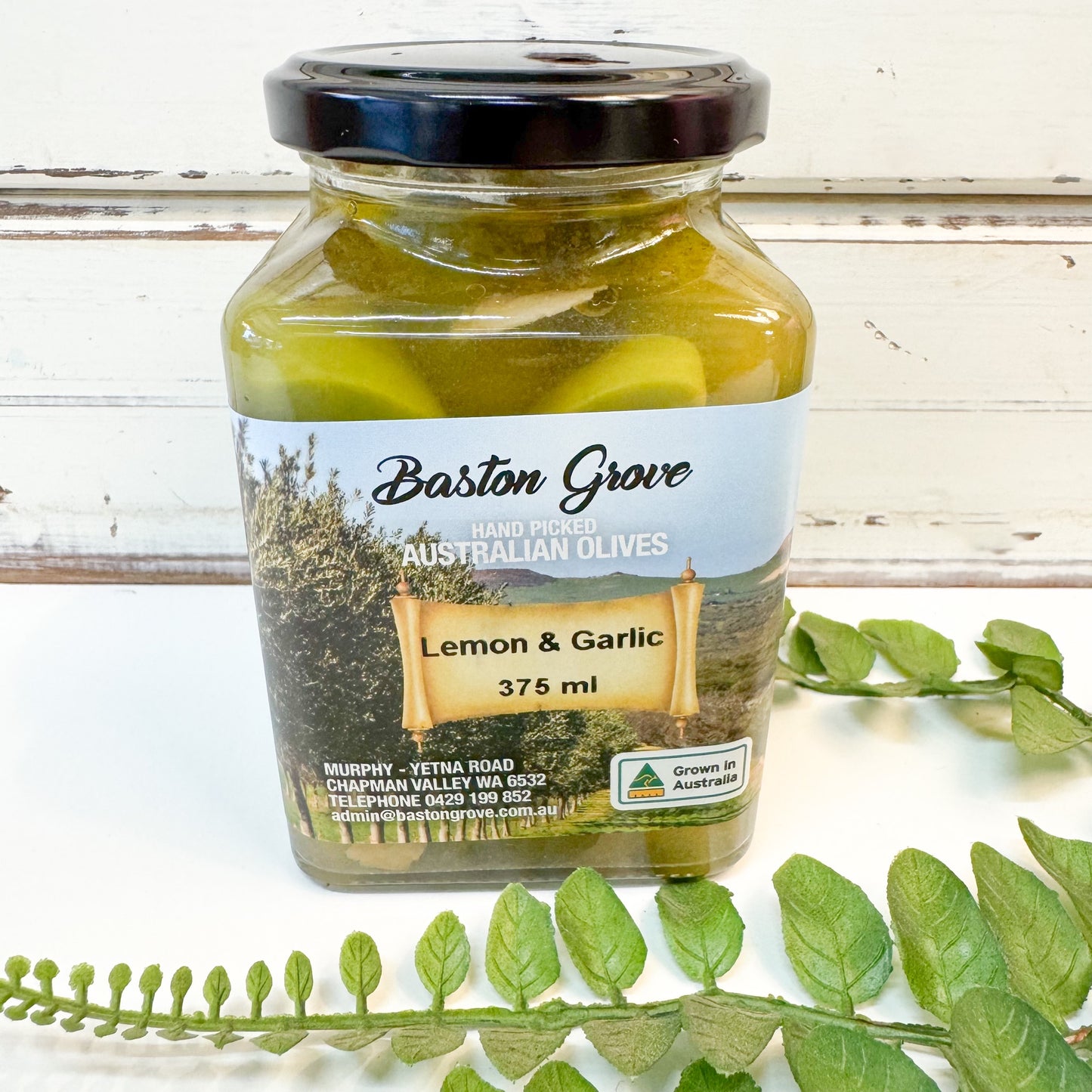 Baston Grove Lemon & Garlic Olives