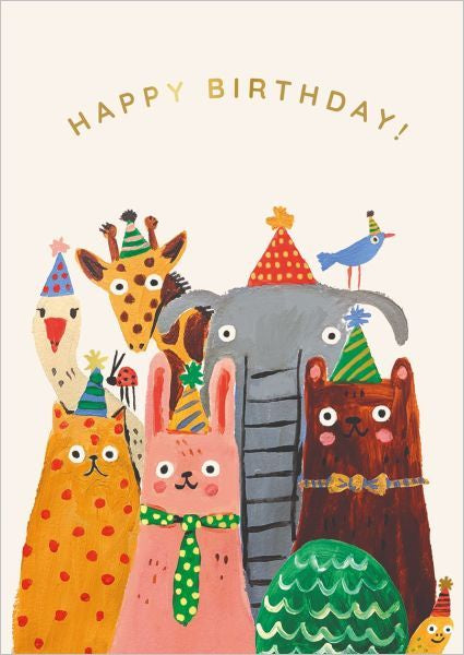 Birthday Animals Card