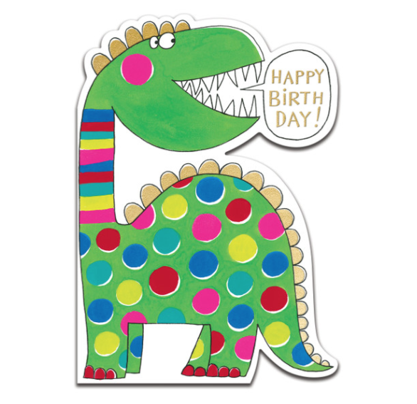 Dinosaur Birthday Card