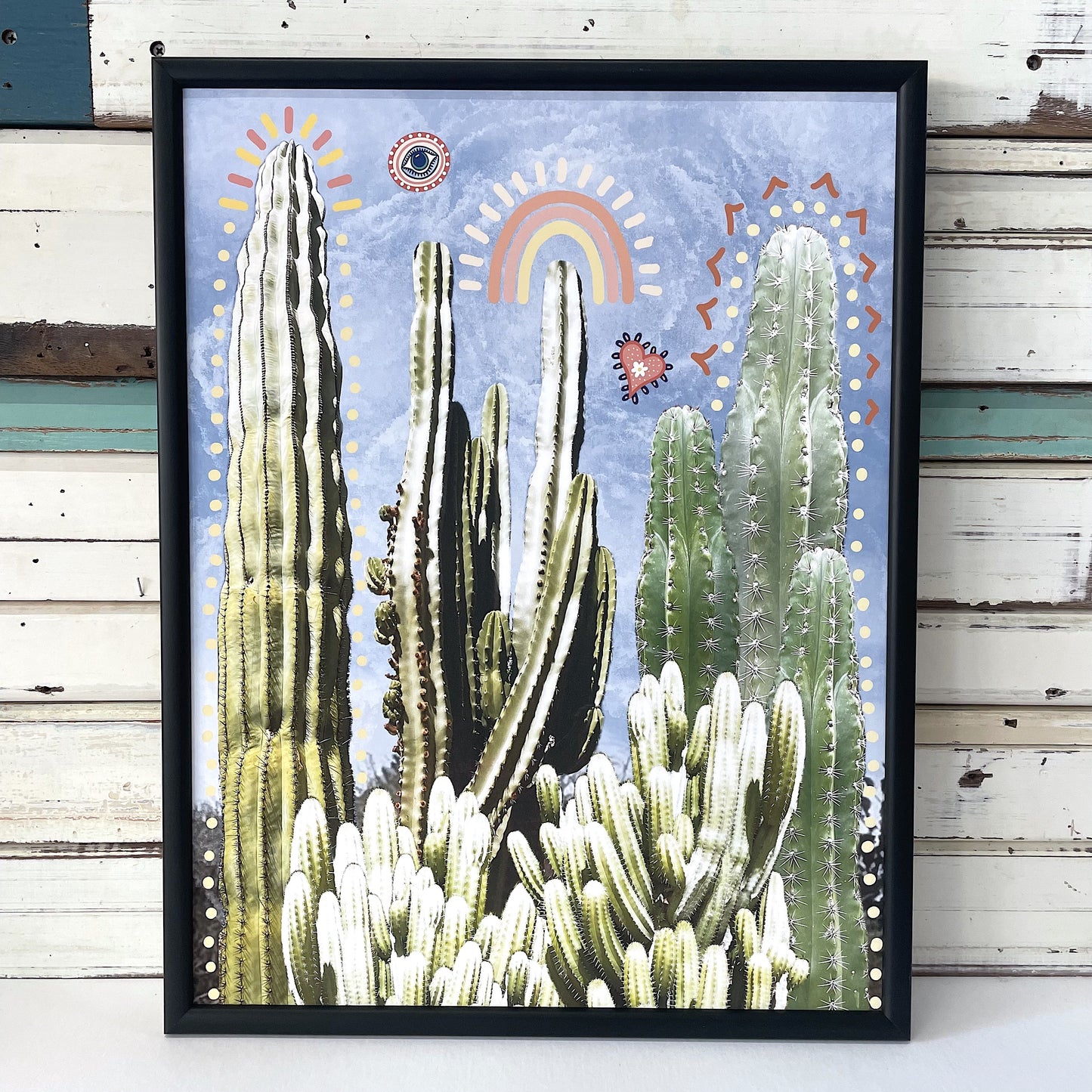 Graffiti Cactus Crop art print