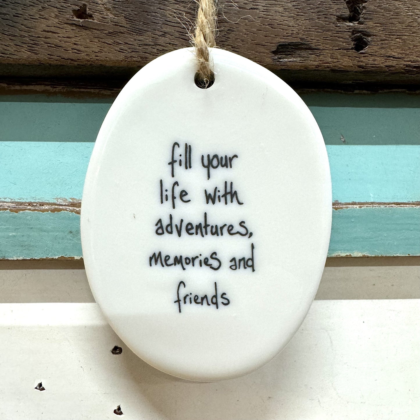 Heaven in Earth Fill Life Sgraffito Oval