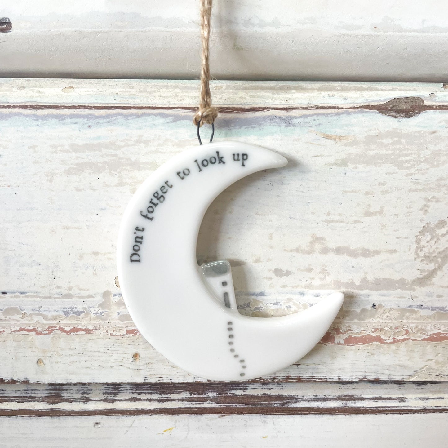 Heaven in Earth Hanging Moon Ornament