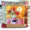 Wildflower Orange Cushion 50cm