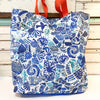 Canvas Shopping Bag - Mosaic