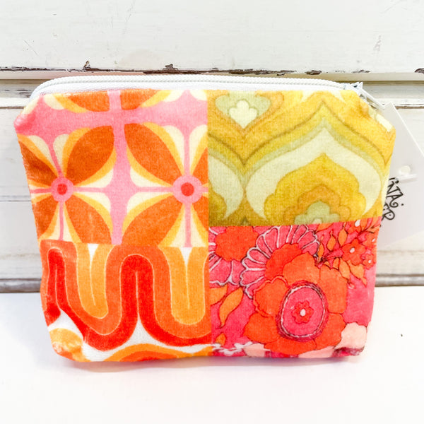 Coin Purse - 70's Orange