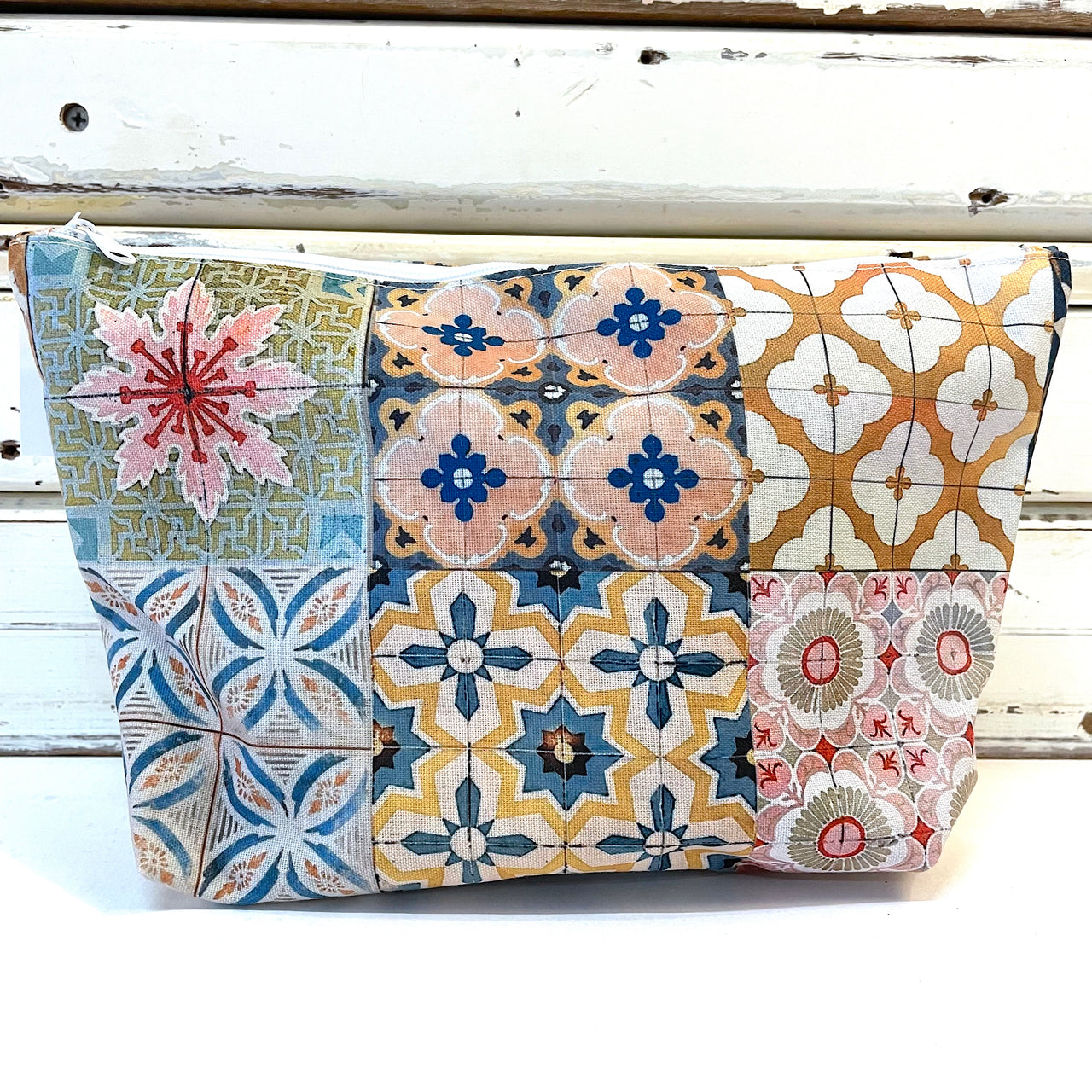 Canvas Makeup Bag - Tangiers