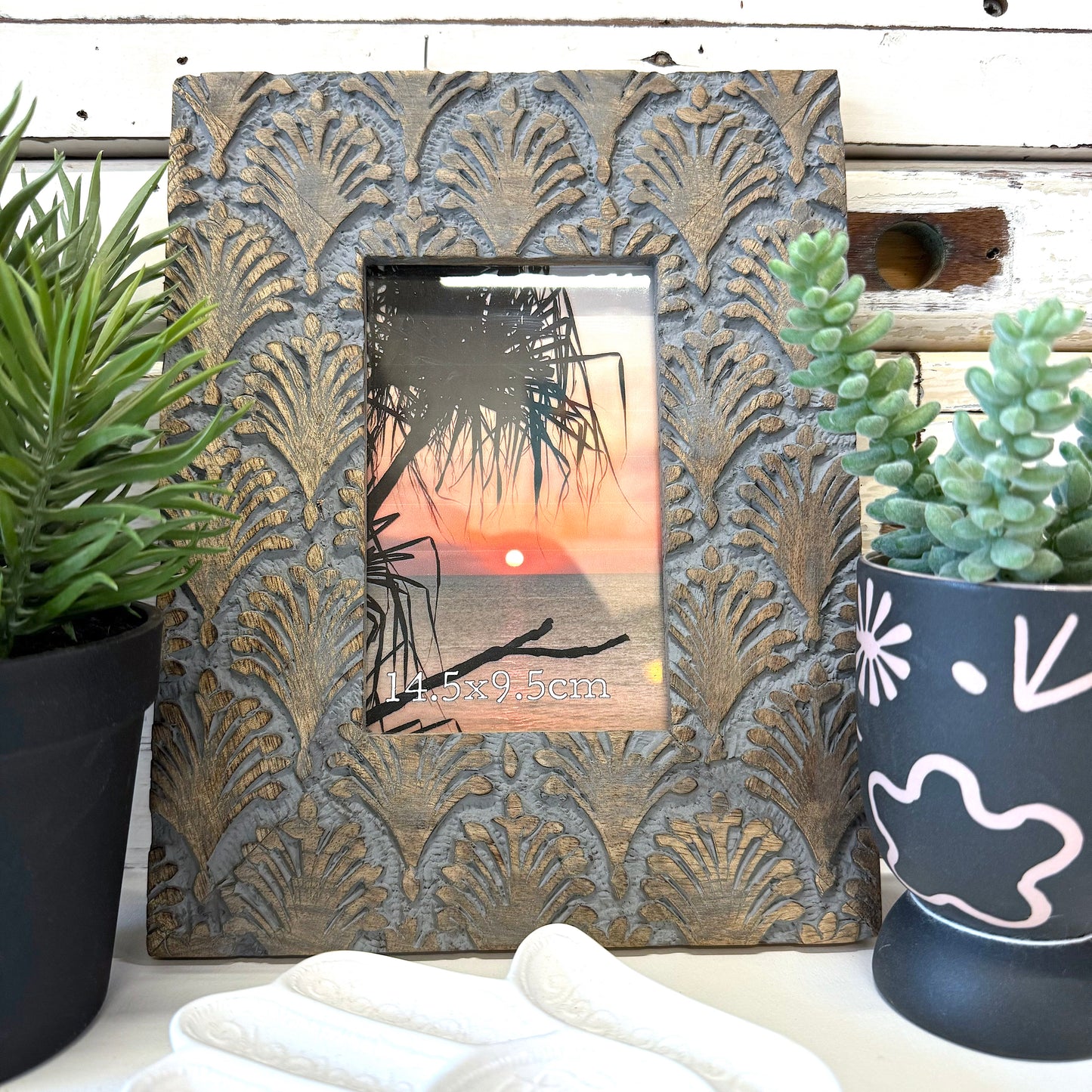 Vintage Palm Photoframe - Small