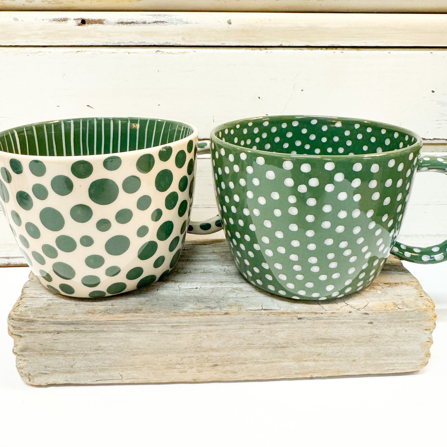 Chino Mug - Green Sprinkle