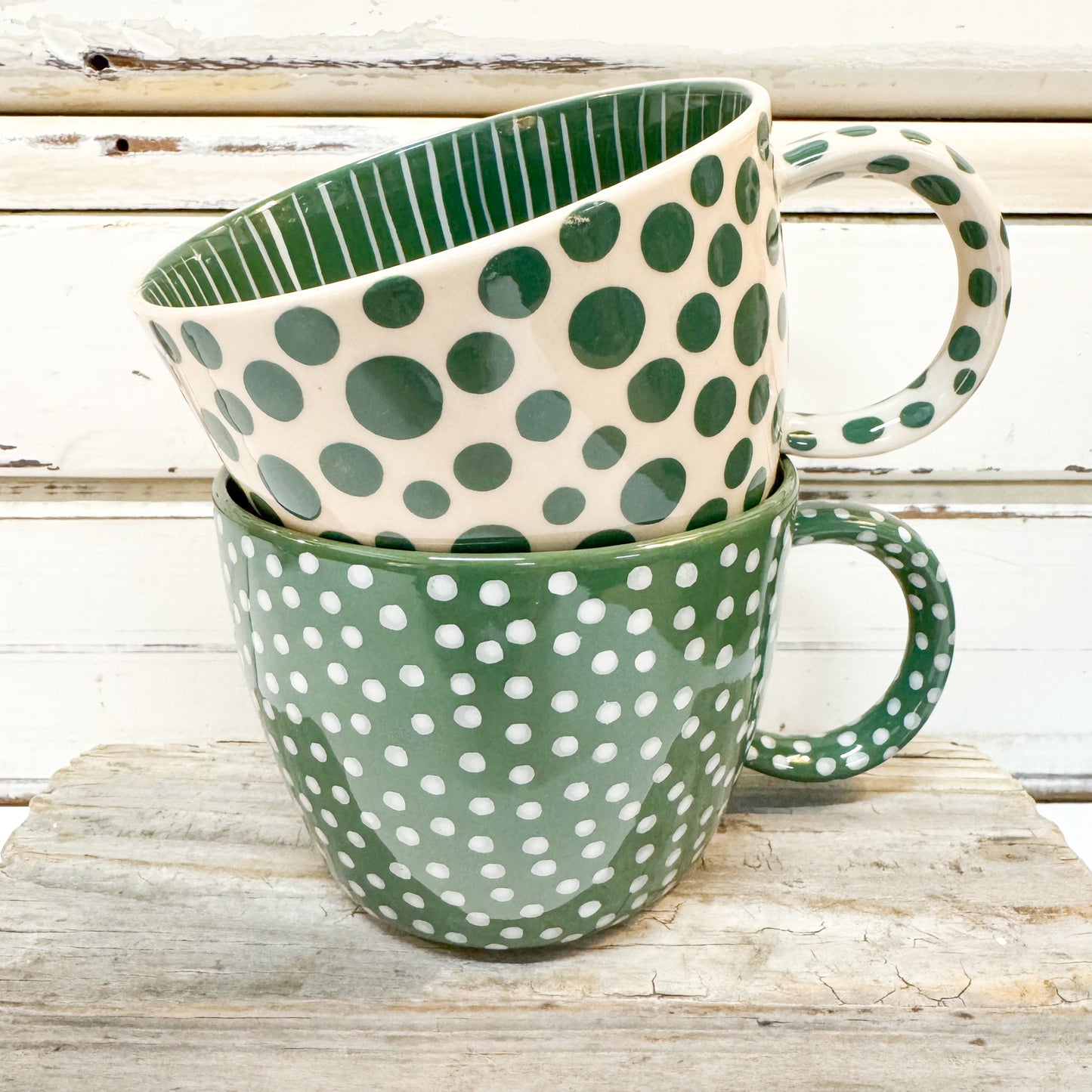 Chino Mug - Green Sprinkle