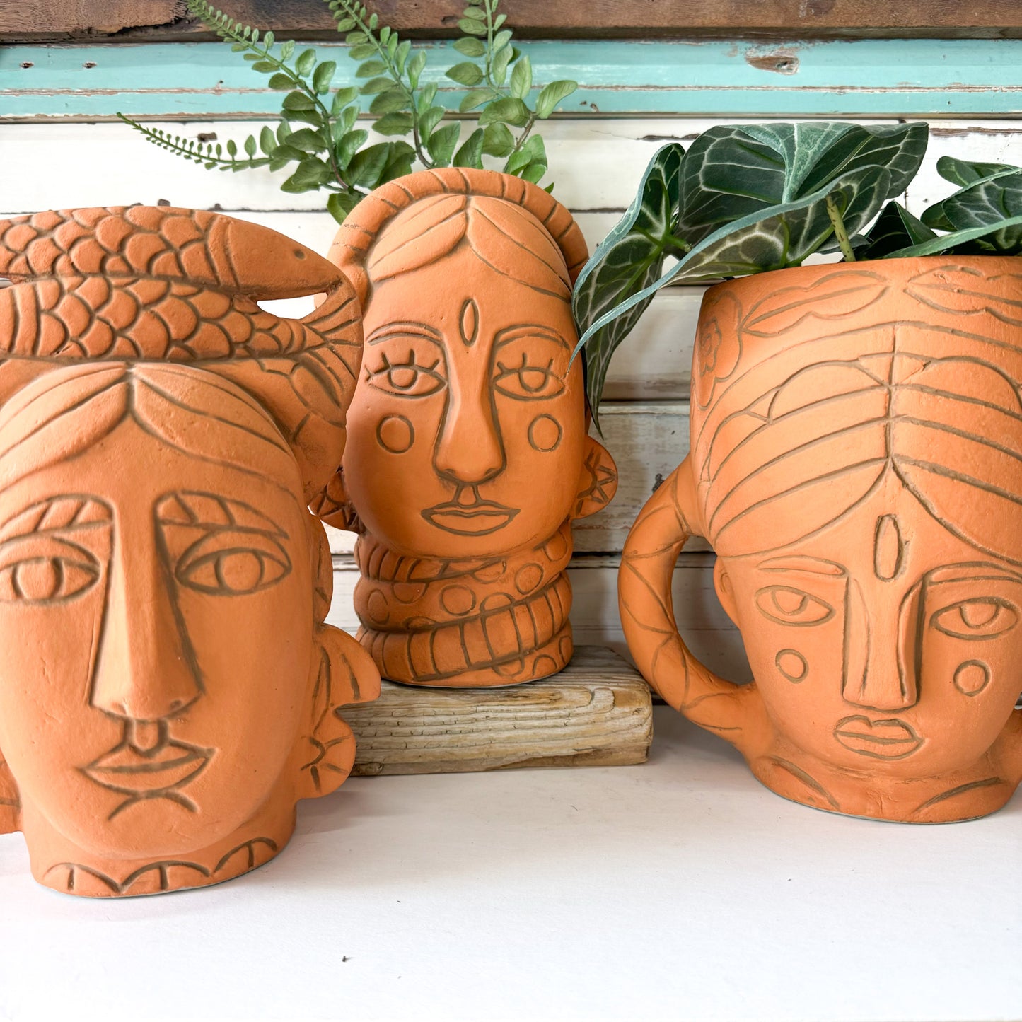 Folklore Fish Vase