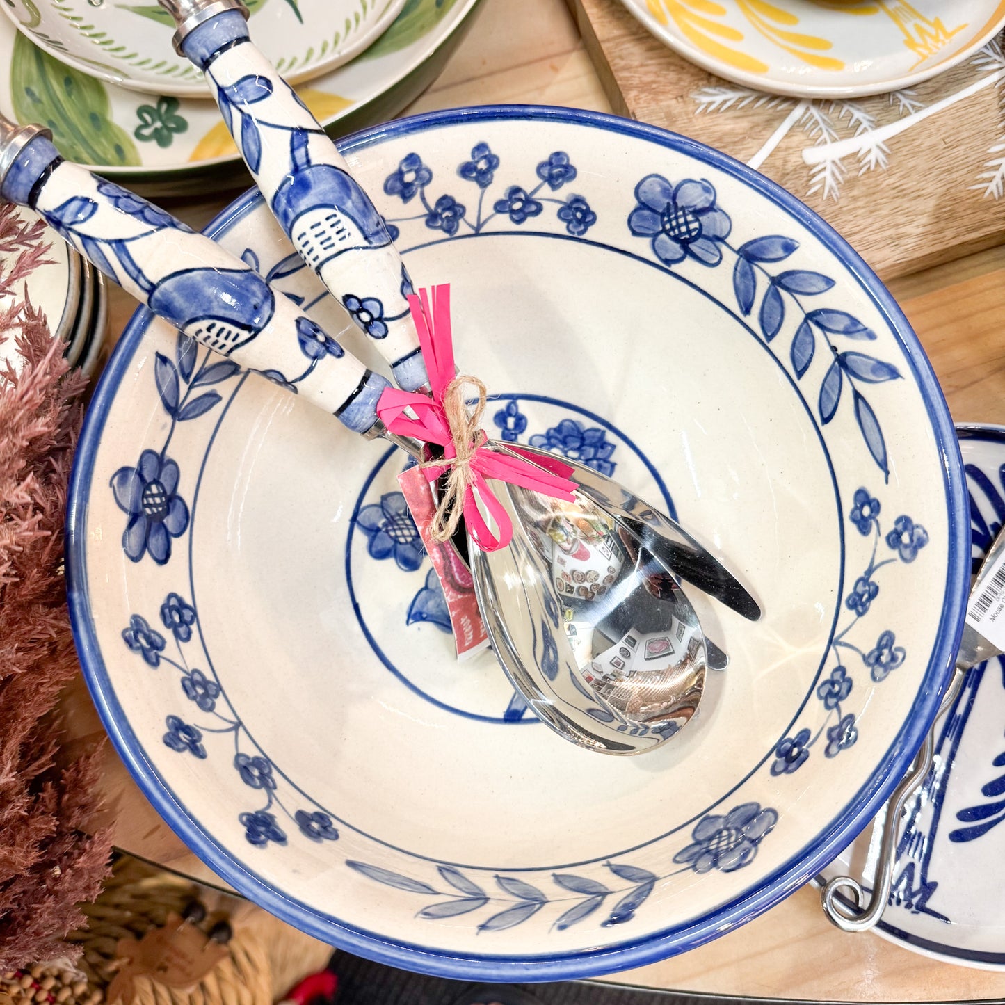 Blue Bird Salad Bowl