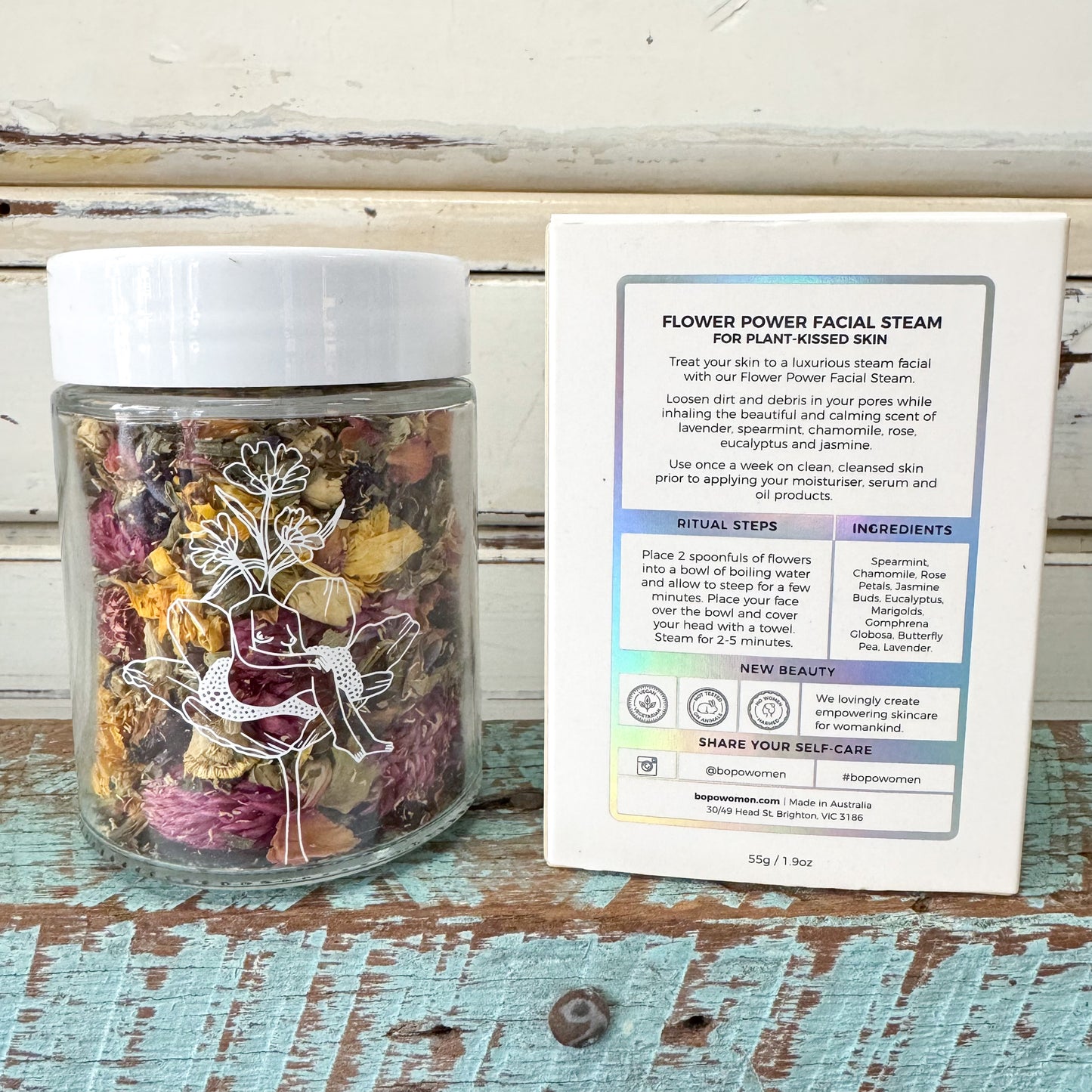 Flower Power Facial Steam