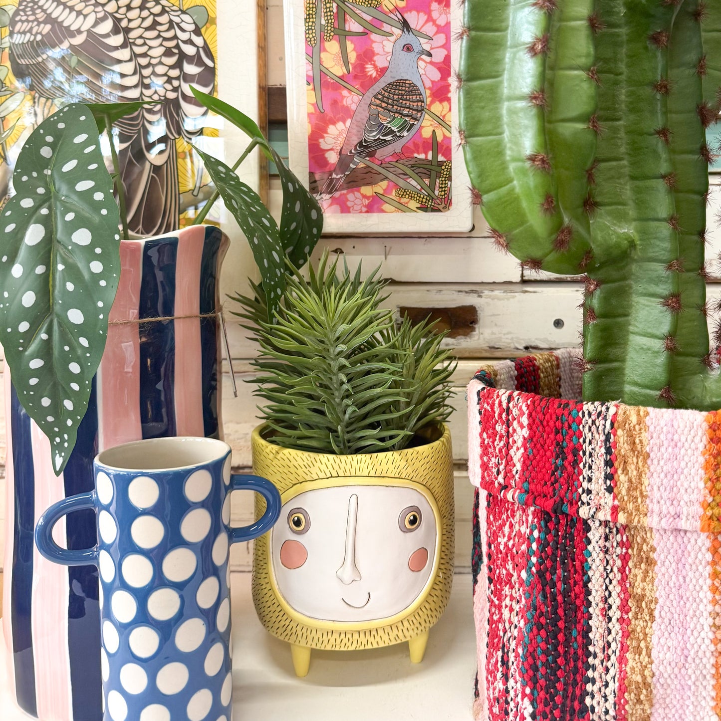 Faux Desert Cactus