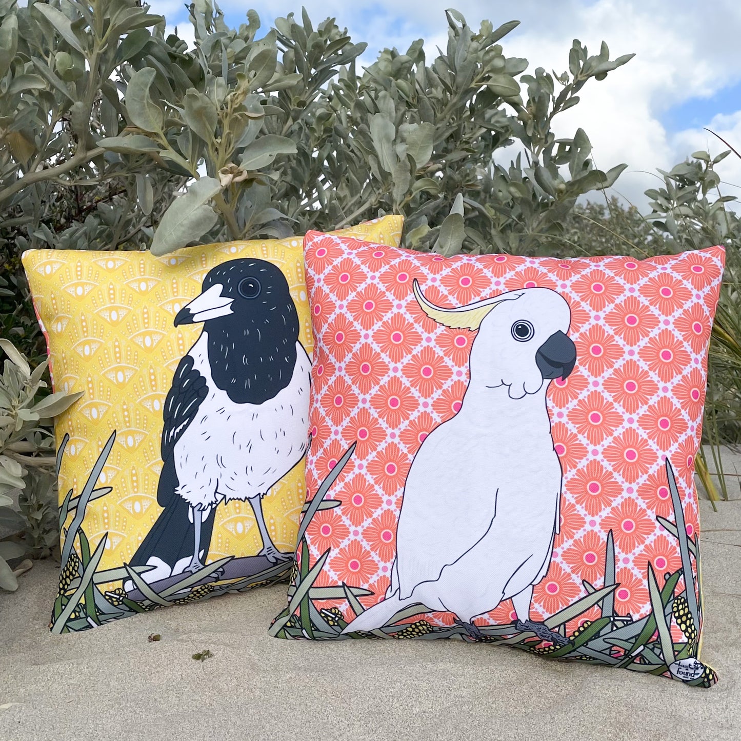 Butcher Bird 40cm Cushion