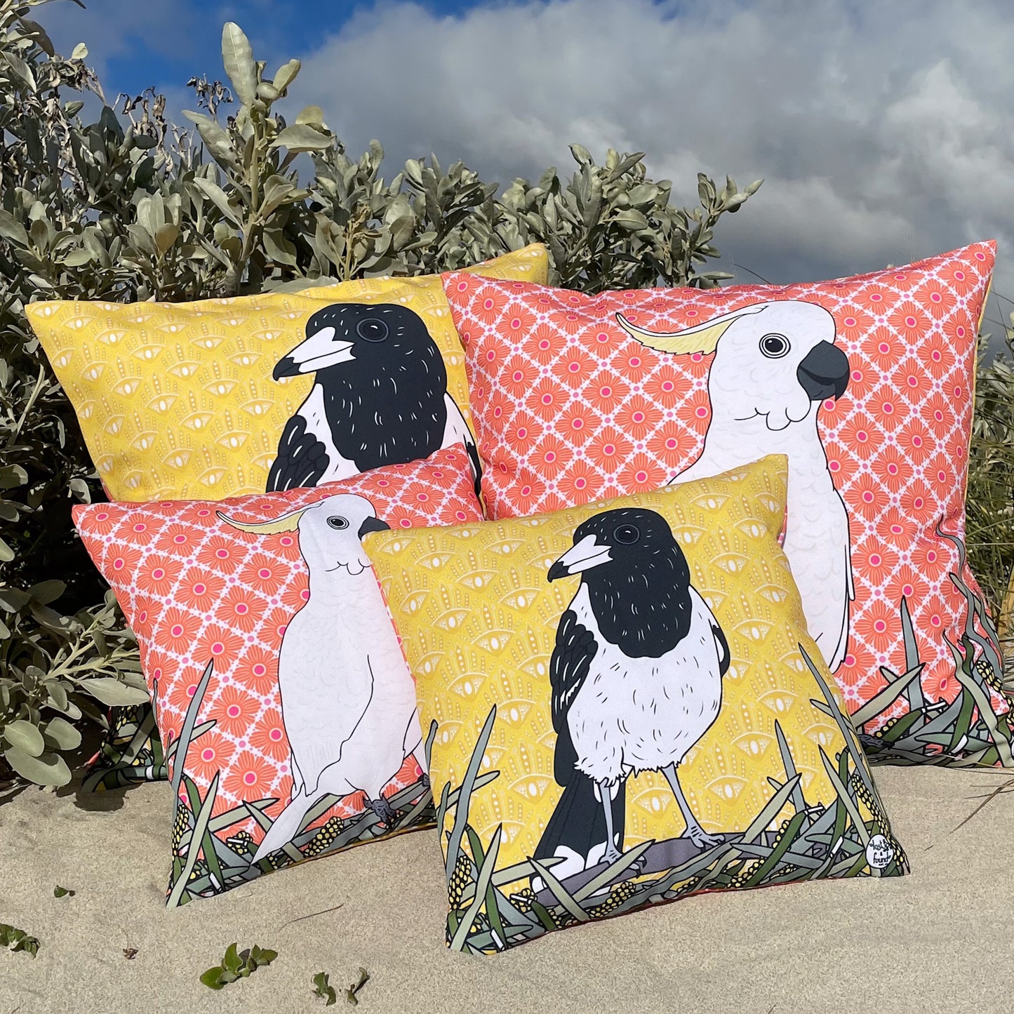 Cockatoo 60cm Cushion