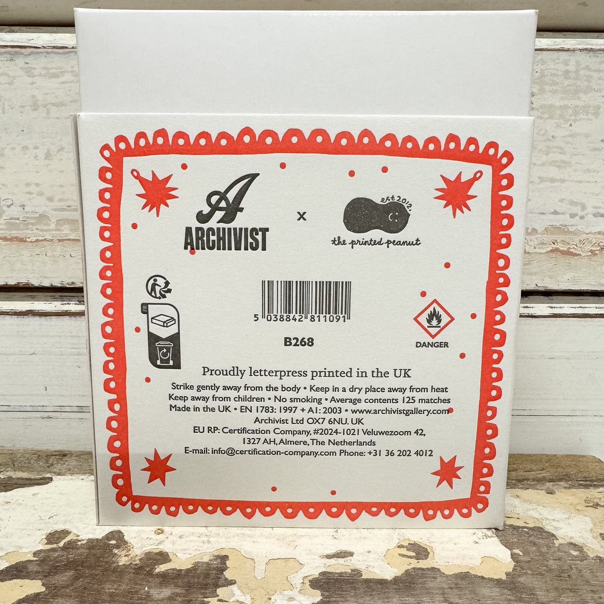 Red Miracle | Square - Safety Matches
