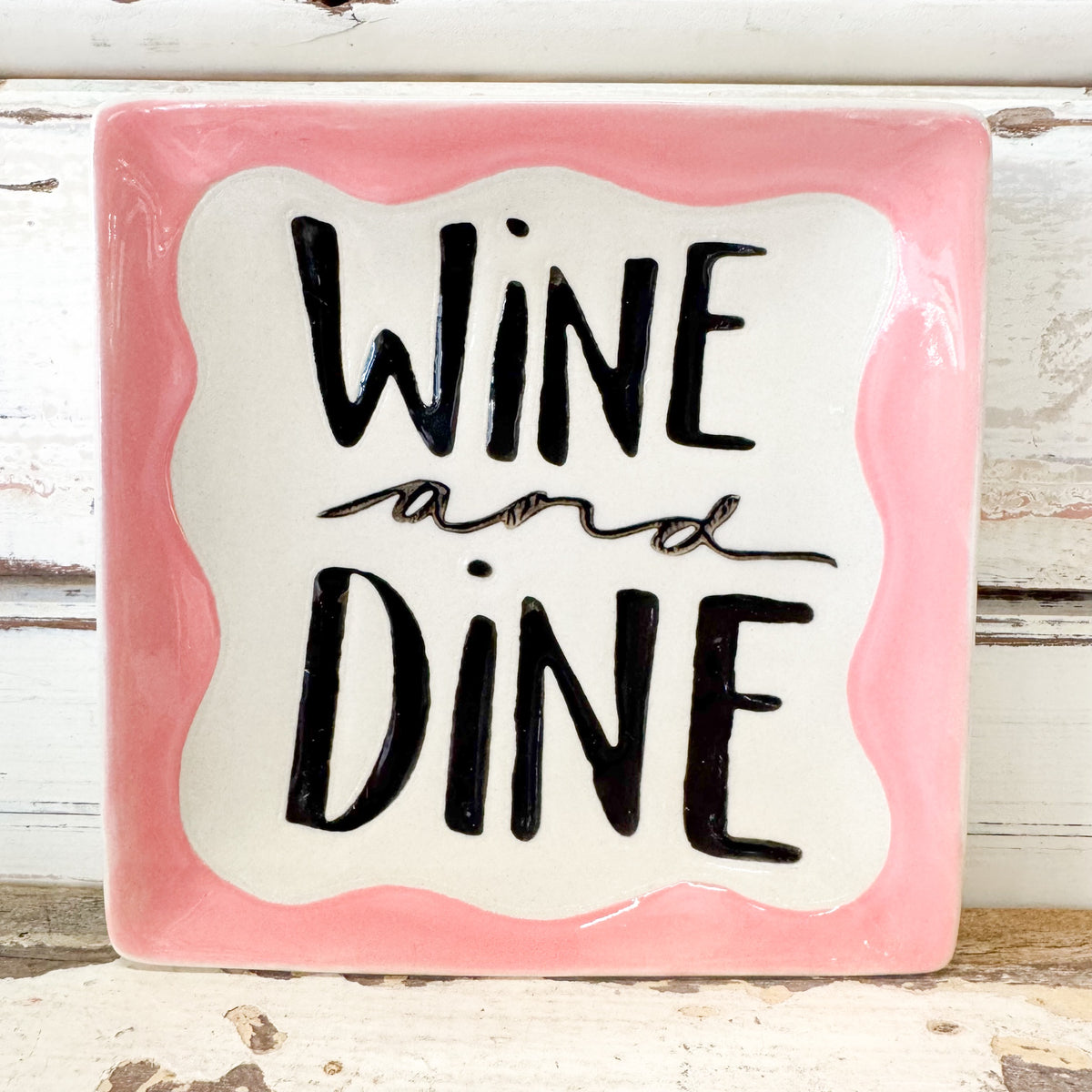 Wine & Dine Plate