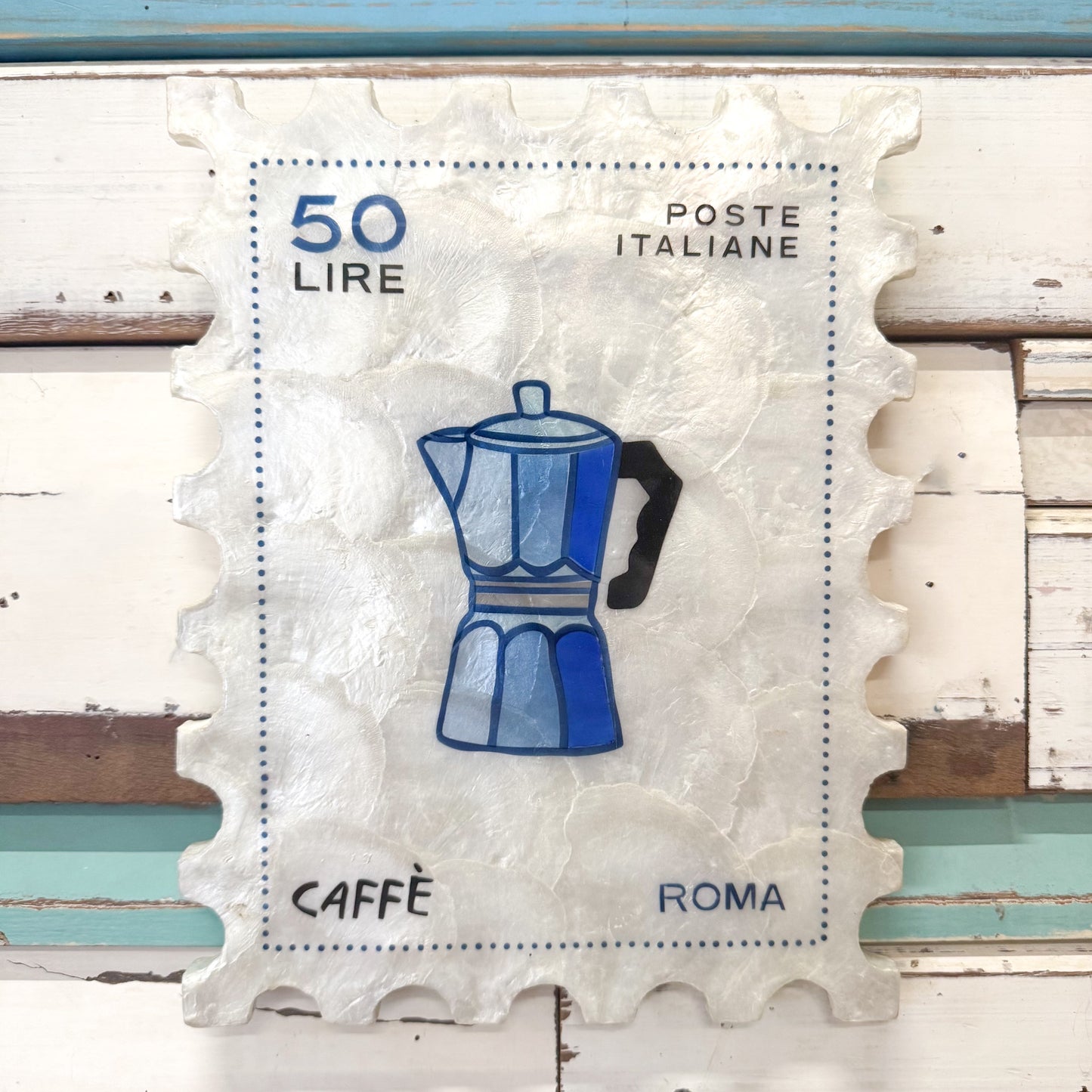 JONES AND CO COFFEE POT POSTAGE Stamp ART