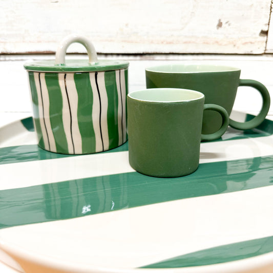 ONES And co Tempo Espresso Tomatillo green cup