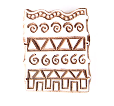 Janajati Tribe Wood Print Block