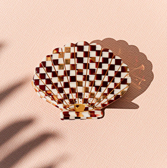 KINGSTON JEWELLERY Check Shell Claw