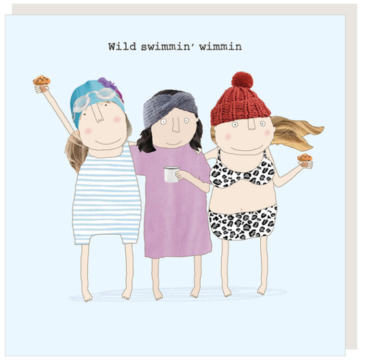 ROSIE MADE A THING Wild Swimmin' Wimmin Card