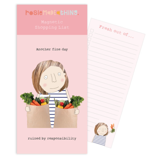 Another Fine Day Magnetic Shopping List