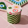 Poppy Stripe Box