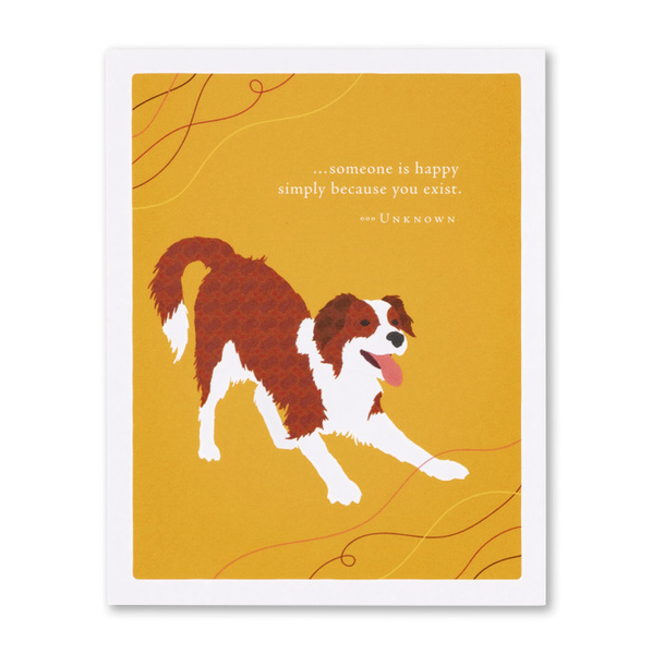 Someone is Happy Card