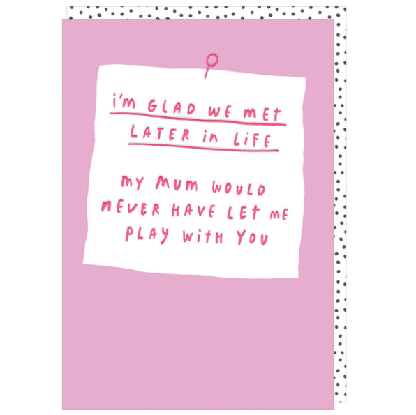 Play With You Card
