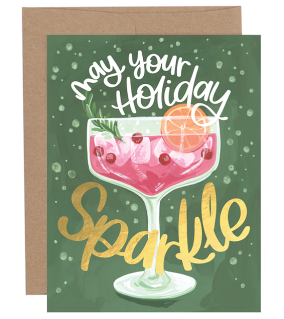 Holiday Sparkle Card