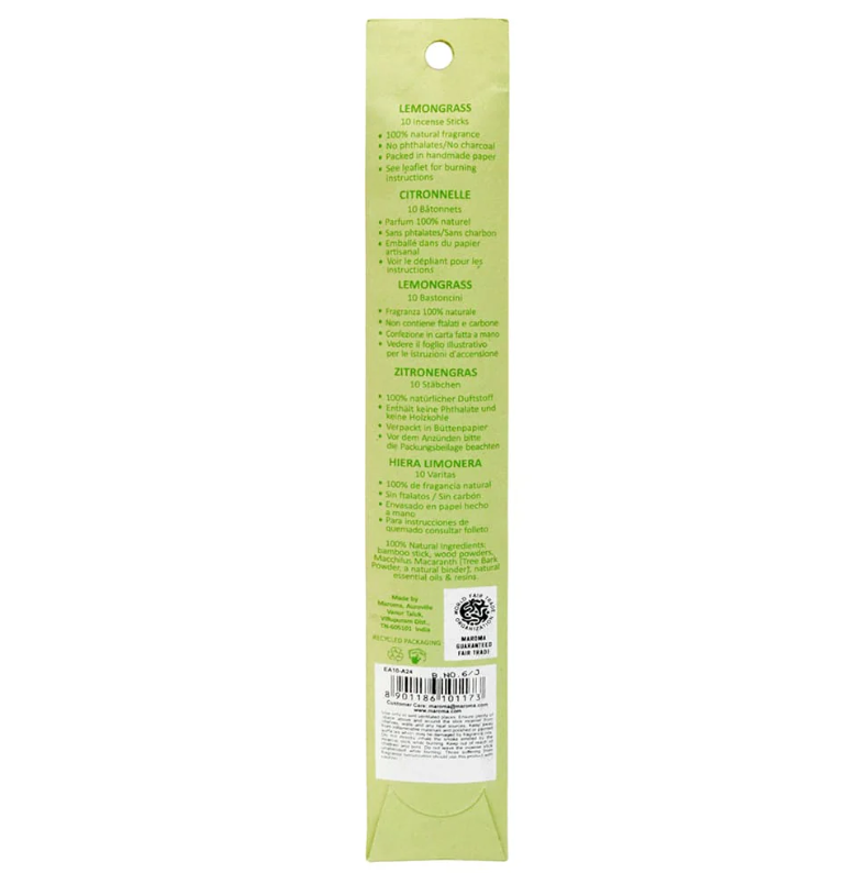 Maroma Incense - Lemongrass