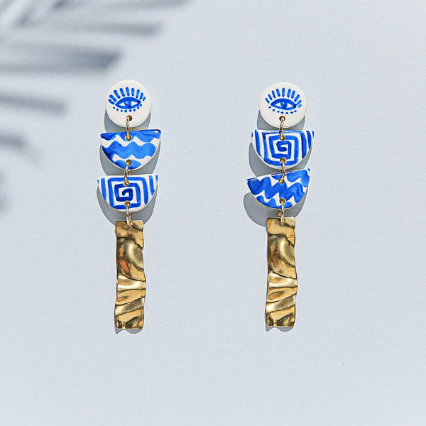 Santorini Swiggle Earrings