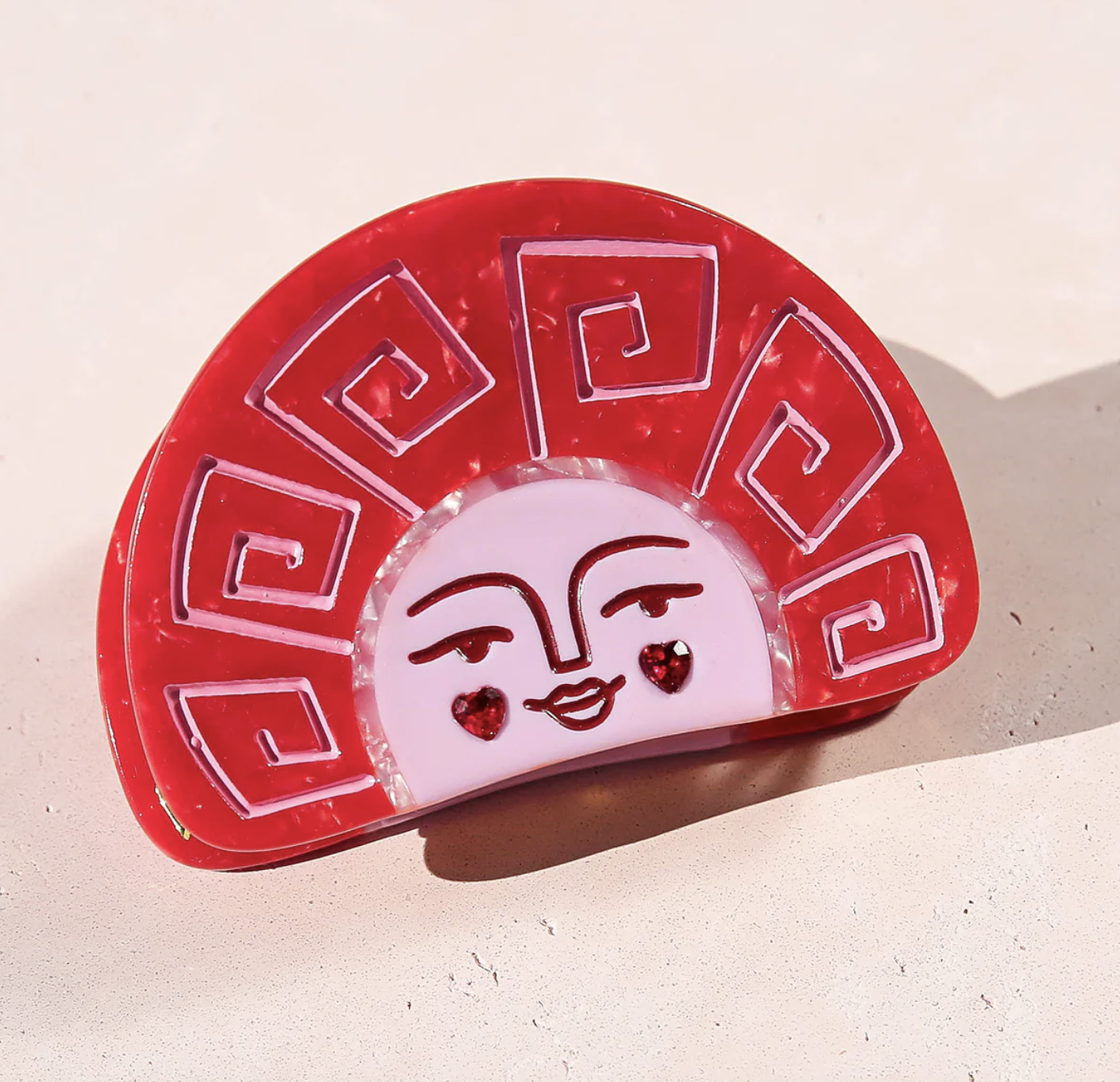 Ruby Grecian Sun Claw