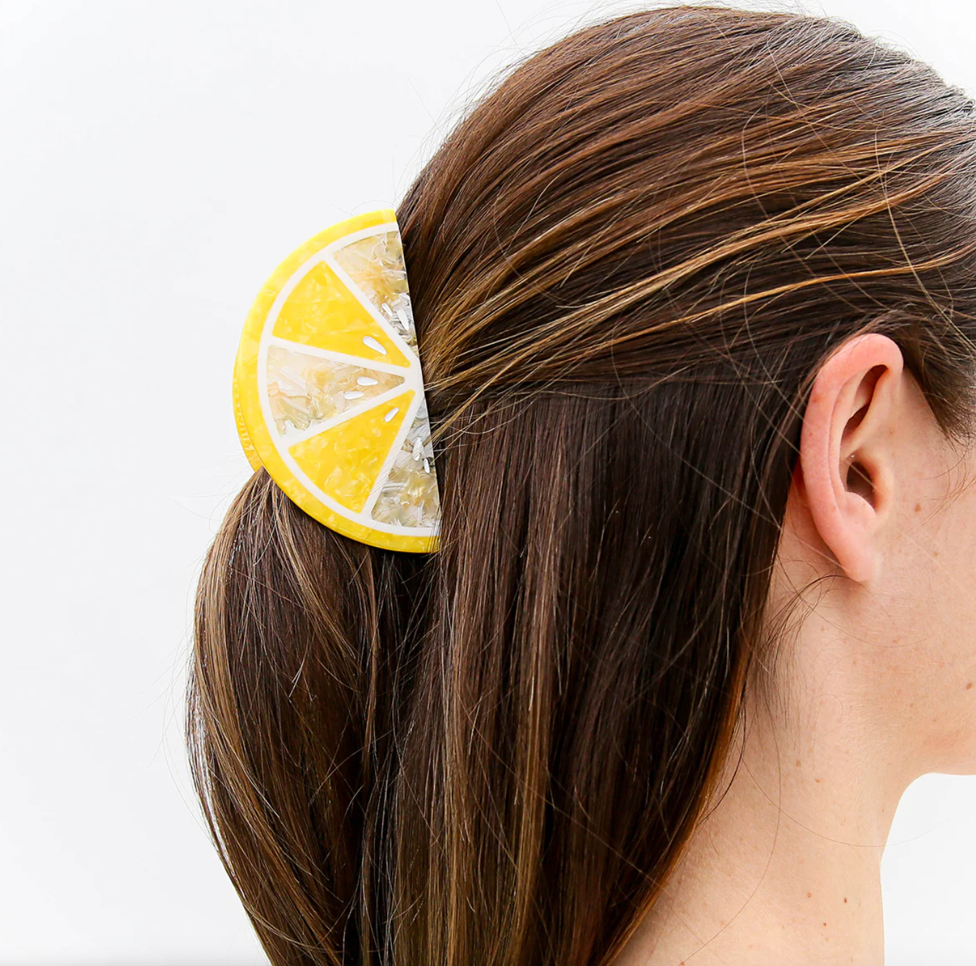 Lemon Wedge Hair Claw