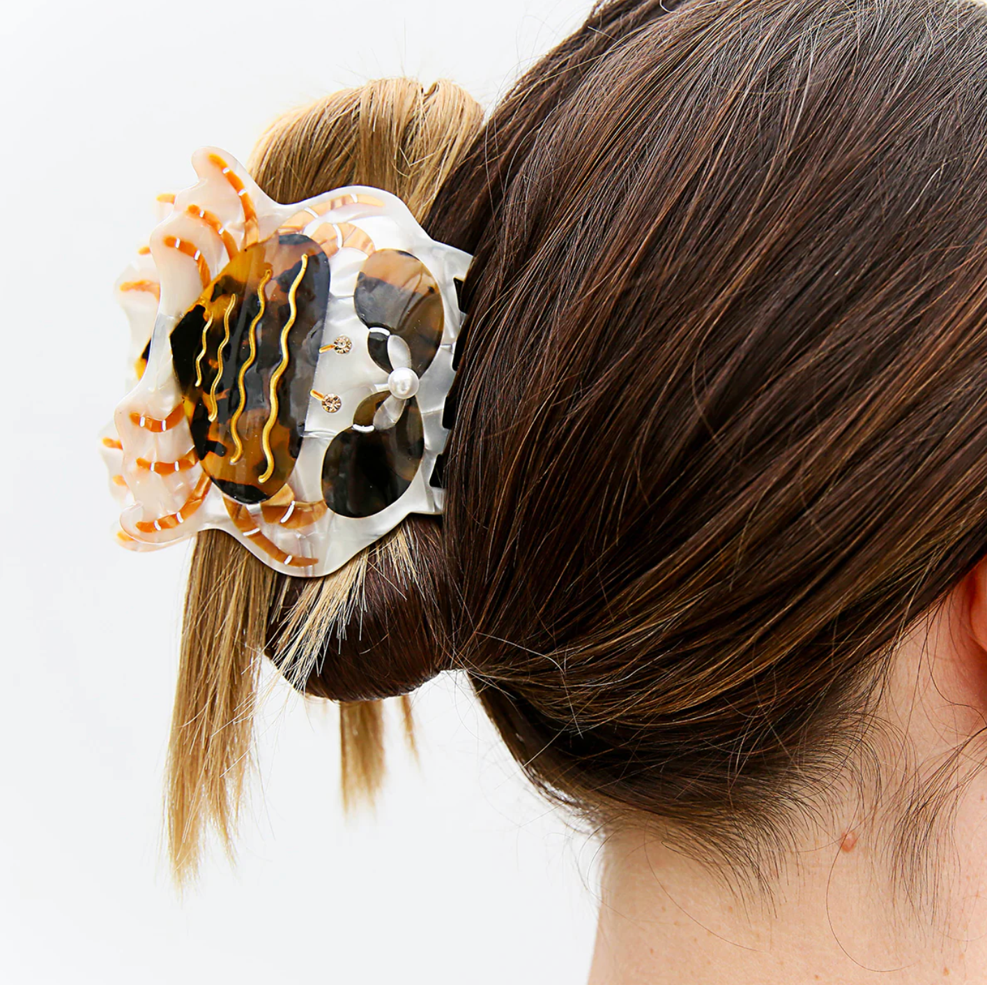 Tortoise Crab Hair Claw