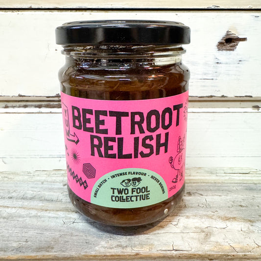 TWO FOOL COLLECTIVE Beetroot Relish 250g