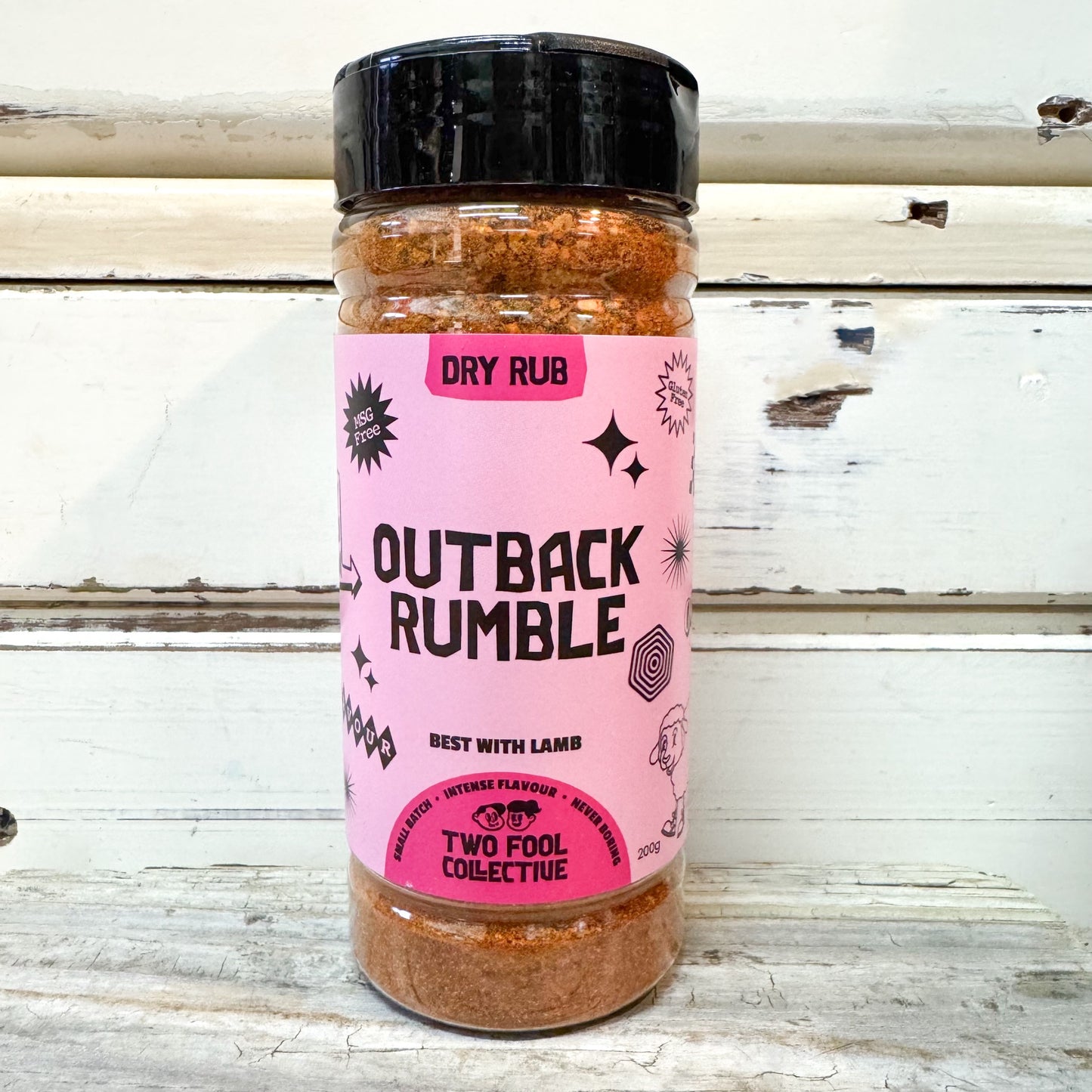 TWO FOOL COLLECTIVE Outback Rumble Dry Rub 190g