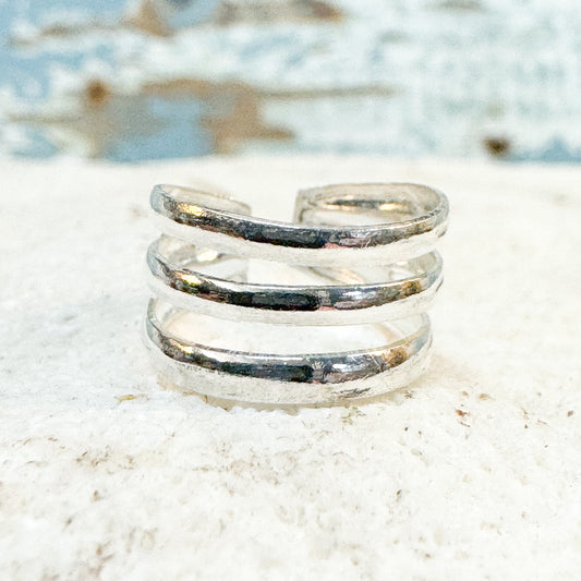 The Brightside Store - Triple Band Toe Ring