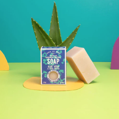 VIVA LA BODY Aloe Vera & Cocoa Butter Natural Soap