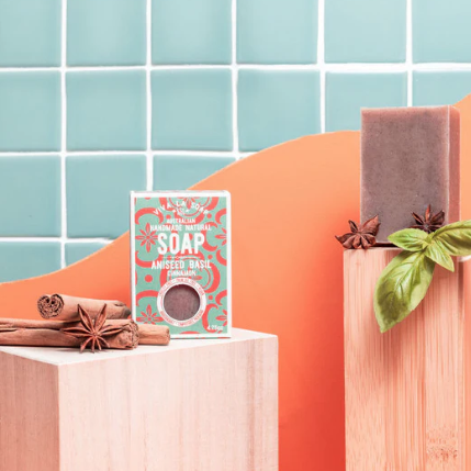 VIVA LA BODY Aniseed Cinnamon Basil Natural Soap