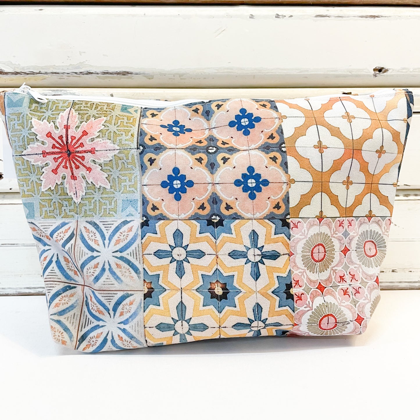 anna chandler Canvas Makeup Bag - Tangiers