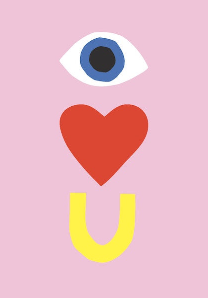 Eye Heart U Card