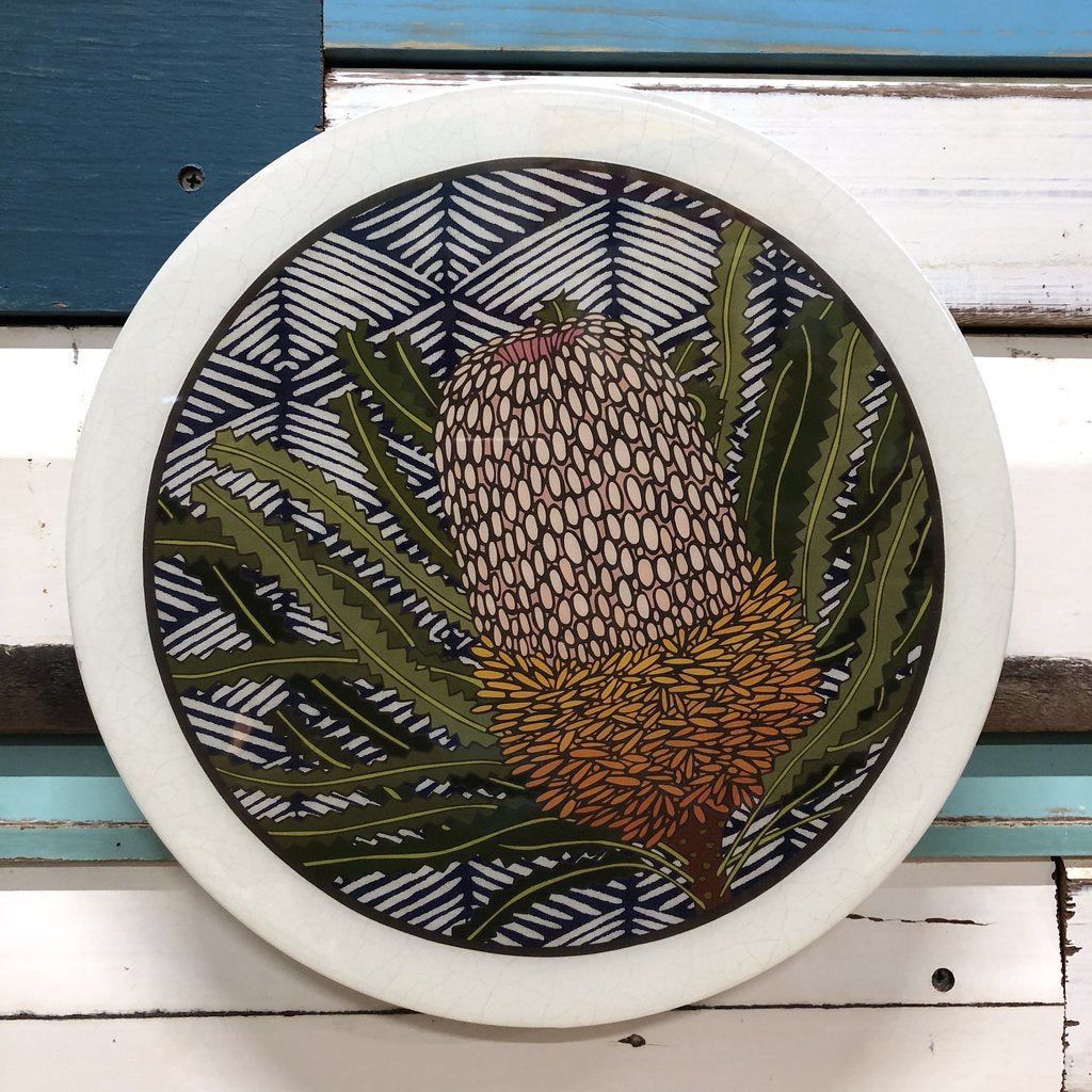 Roundy Woodblock - Banksia Hookeriana