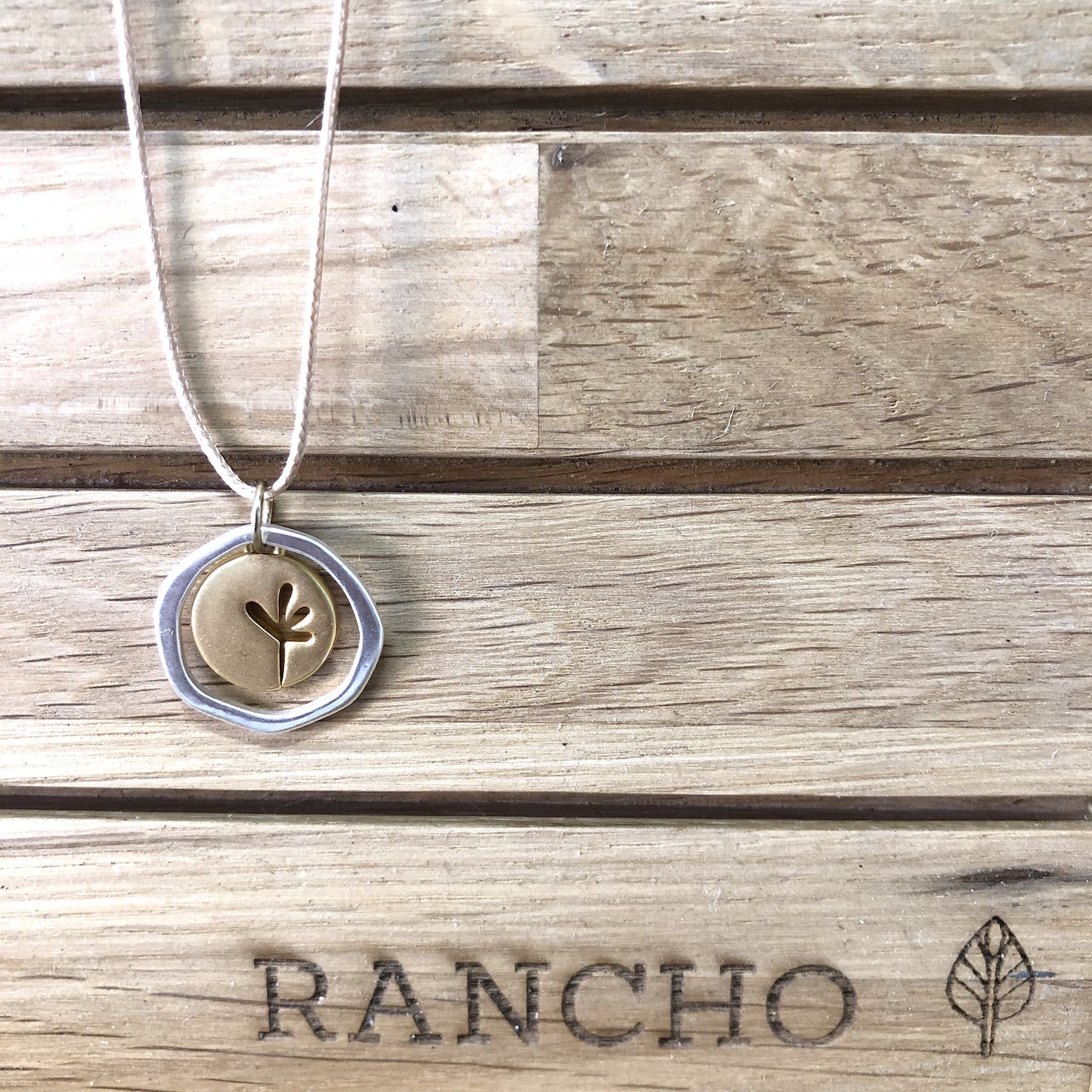Seedling Disc Necklace