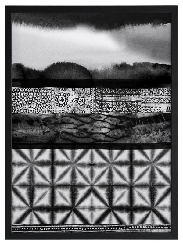 Haiku Charcoal - Framed Print