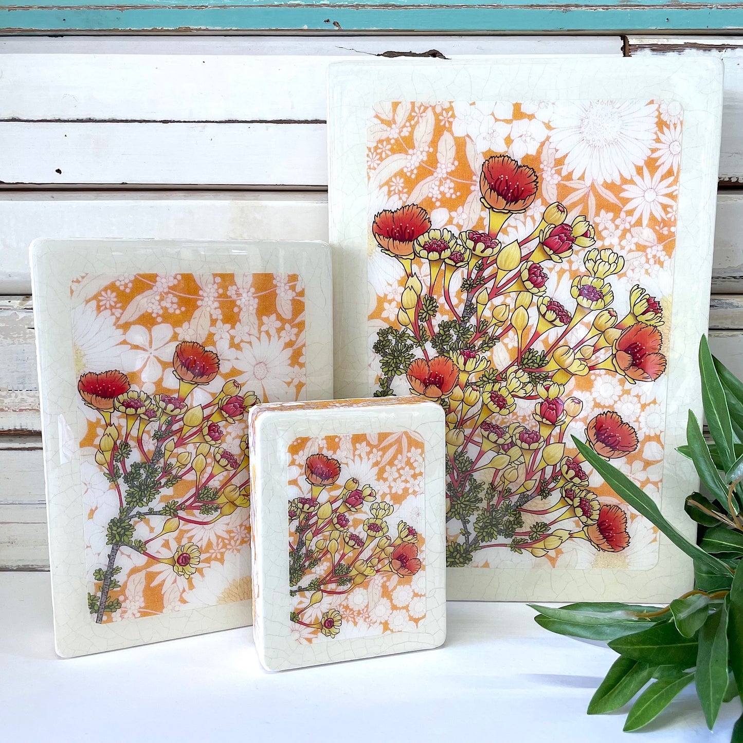 Medi Woodblock - Coppercups
