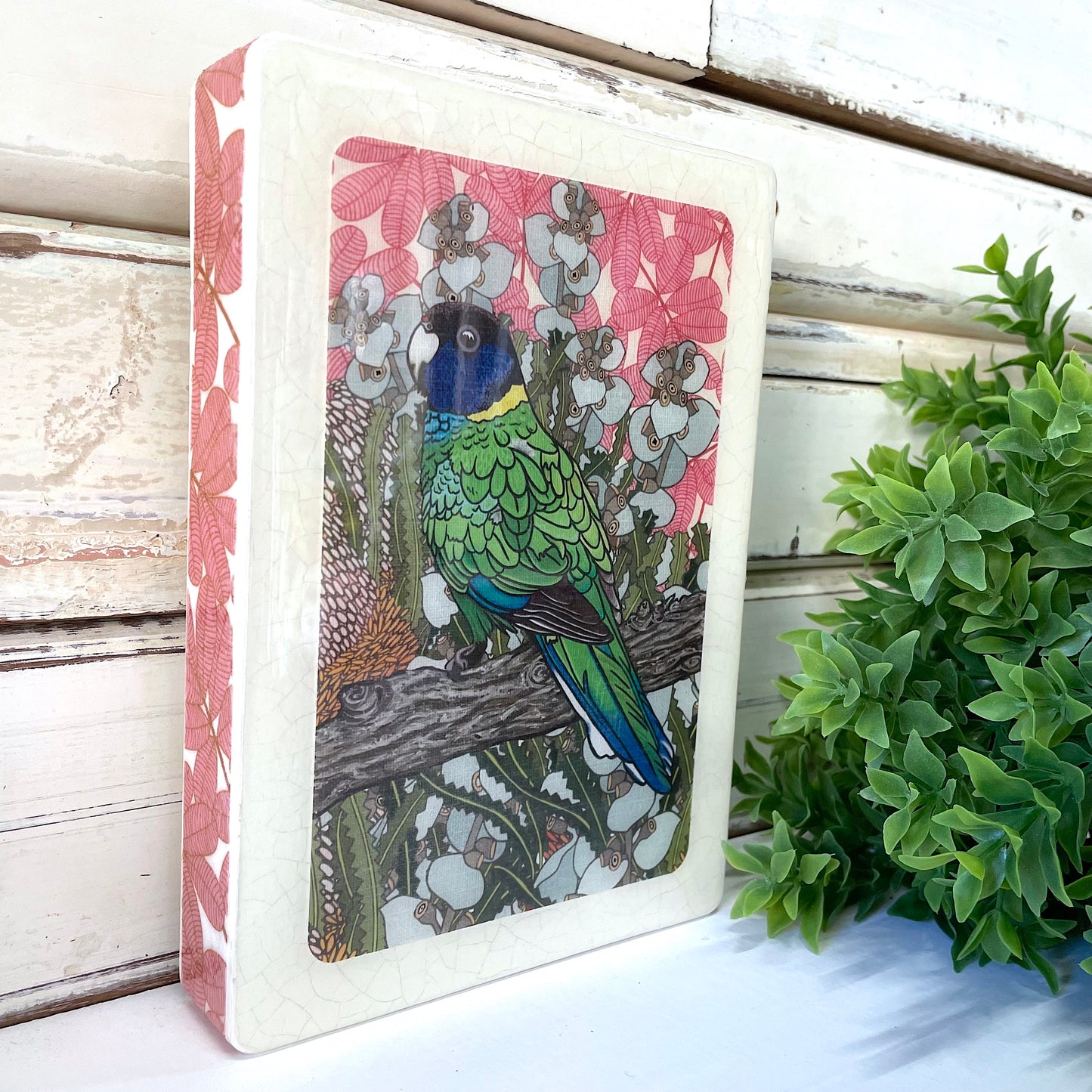 Maxi Woodblock - Twenty Eight Parrot